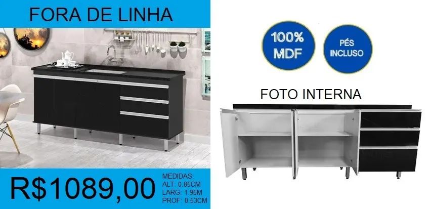 Balcão para pia de 2.00 temos a pronta entrega 
