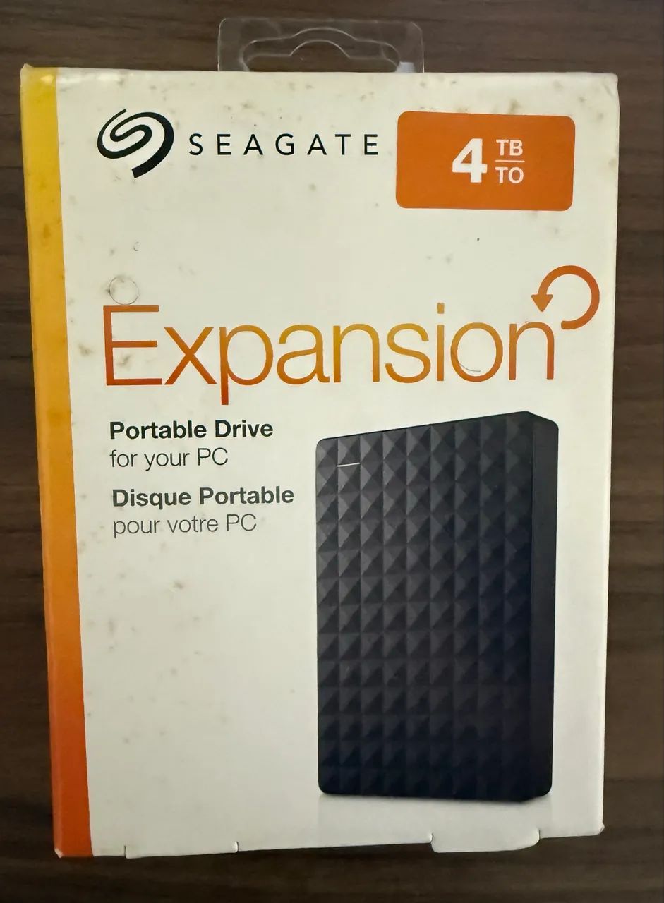 HD Externo Seagate Expansion 4TB - Portátil e Original - Foto 5