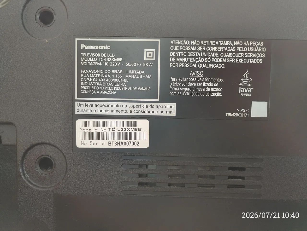 Televisão Panasonic  - Foto 2