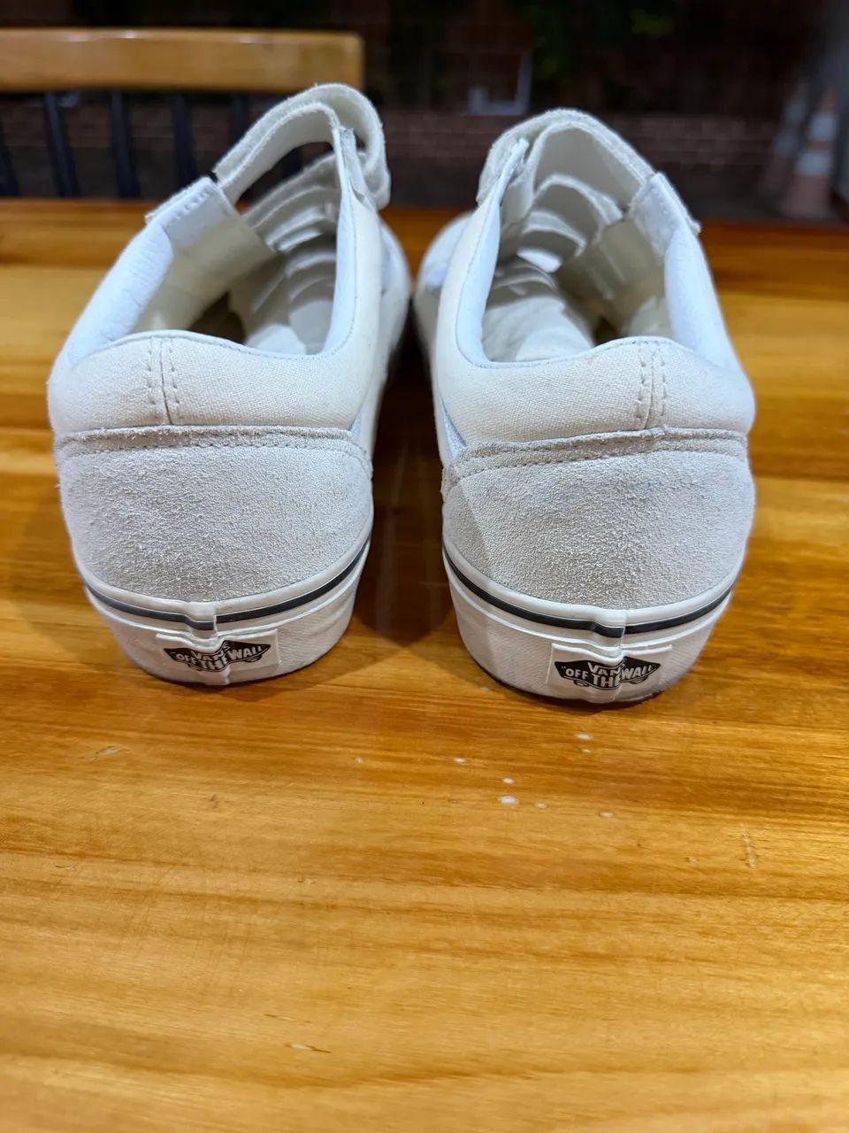 Tênis Old Skool V Velcro Off-White  - Foto 5