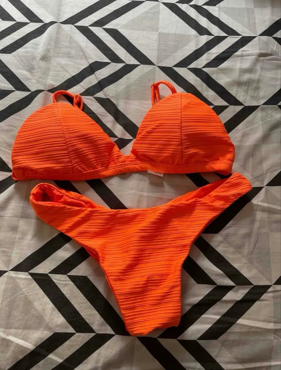 Biquínis laranja TAM. G NOVO  - Foto 3