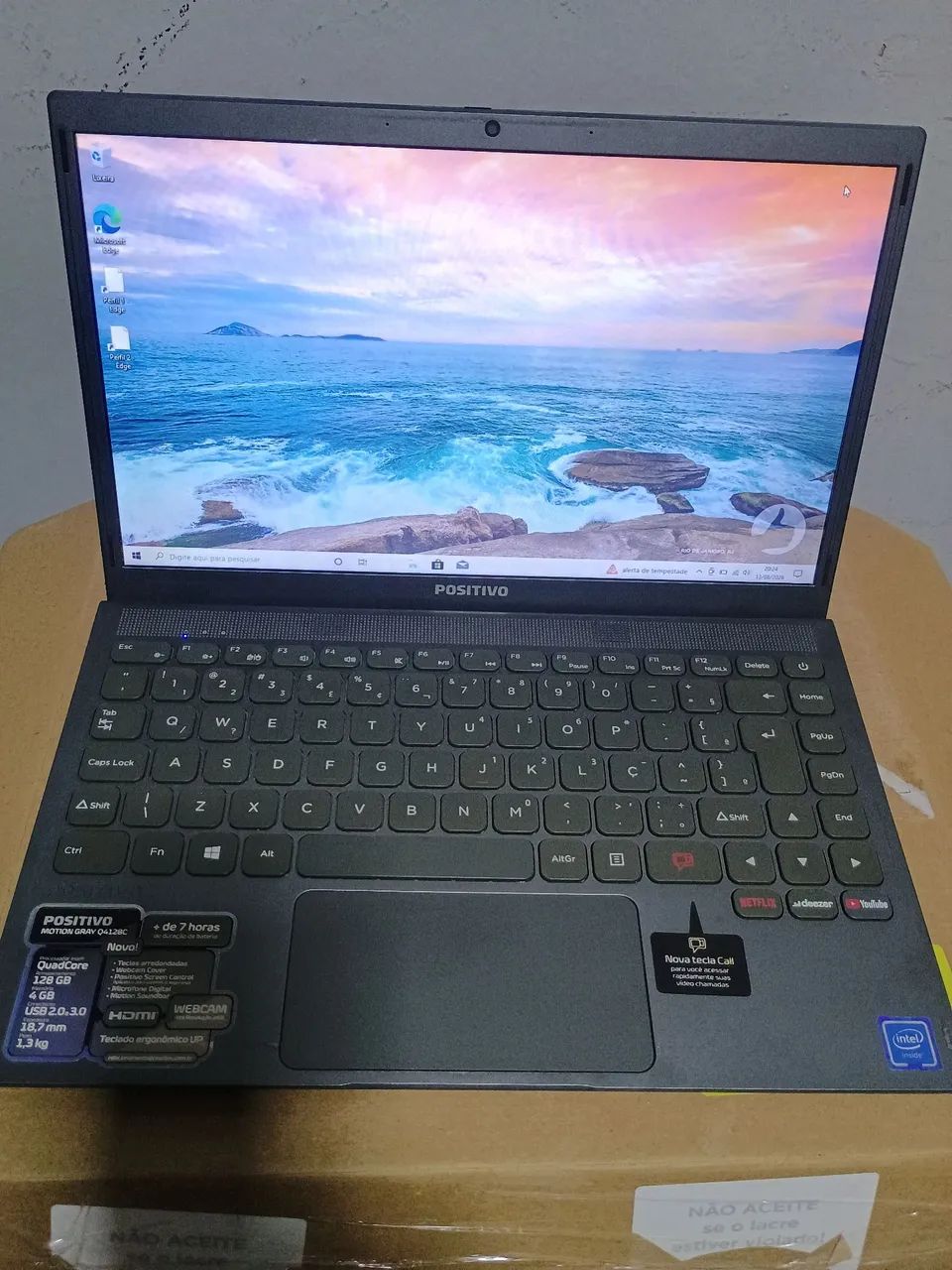 Notebook positivo praticamente novo 