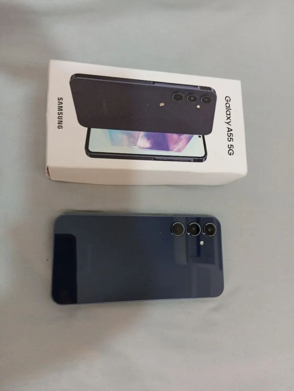 Galaxy A55 5G 256GB 8RAM IMPECÁVEL - Foto 2