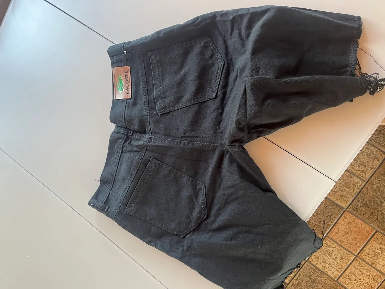 short jeans lacoste 