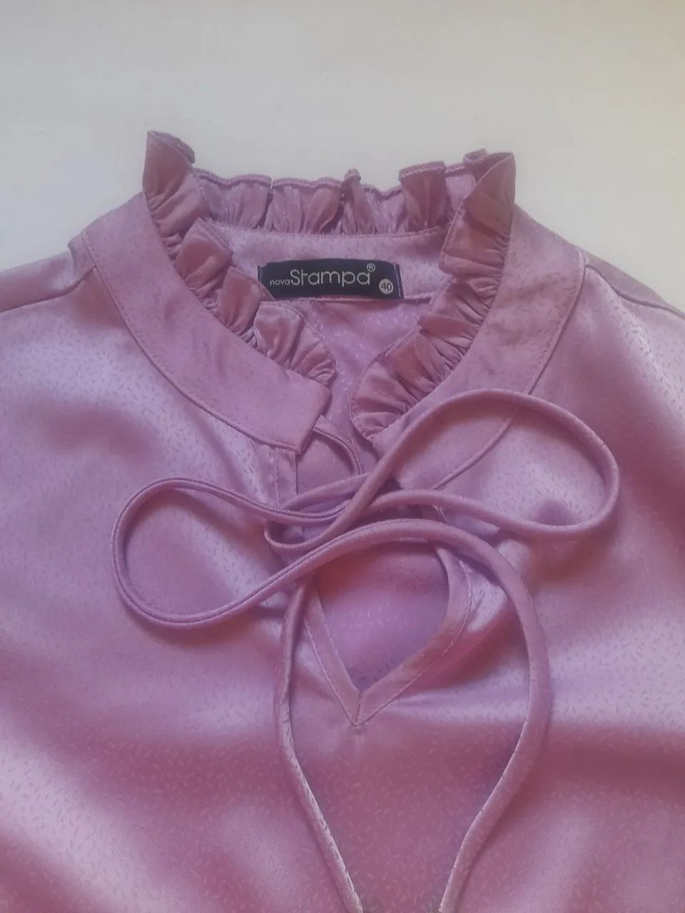 Blusa se seda da Nova Stampa 