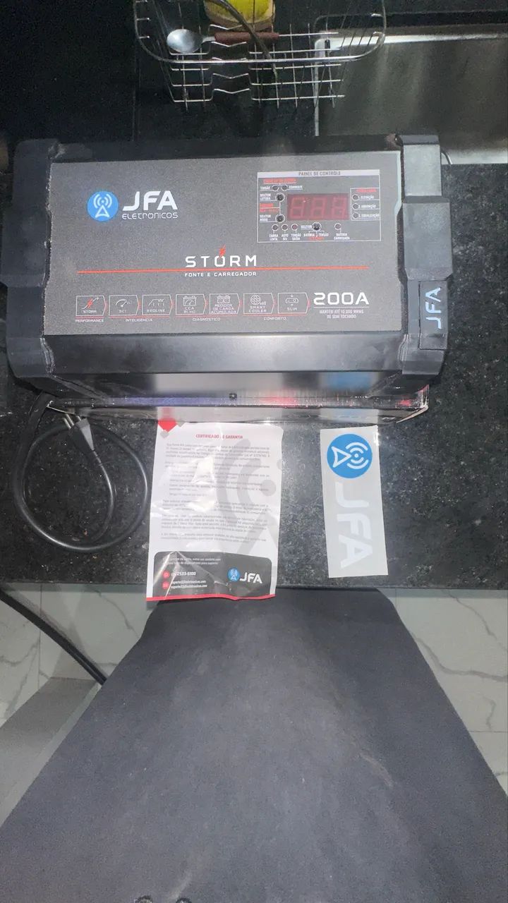 Fonte jfa 200a bivolt nova na garantia  - Foto 2