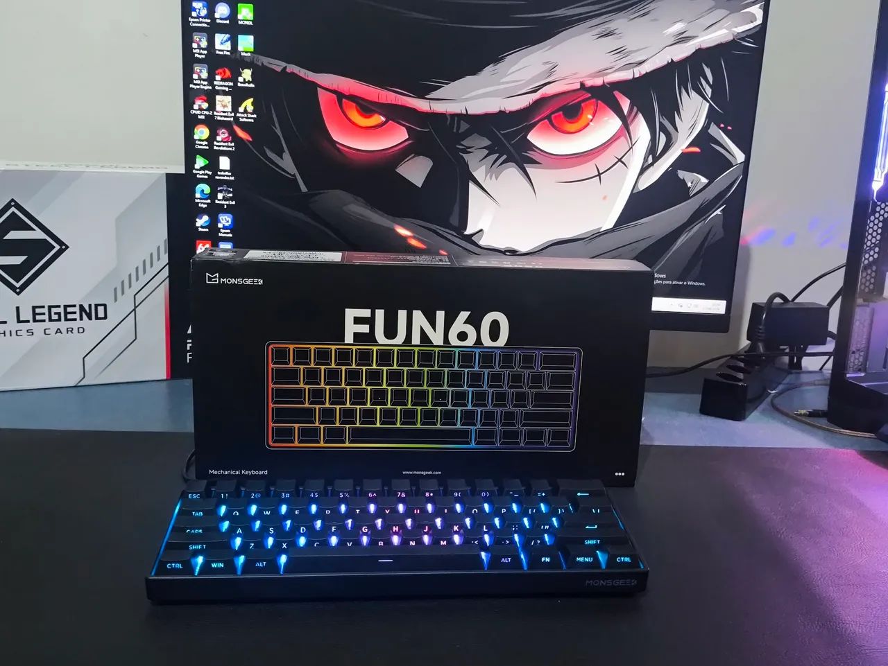 Teclado magnético FUN 60 PRO  - Foto 2