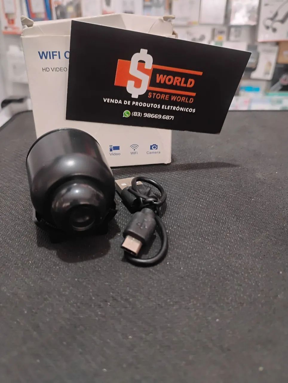 Mini câmeras wi-fi 