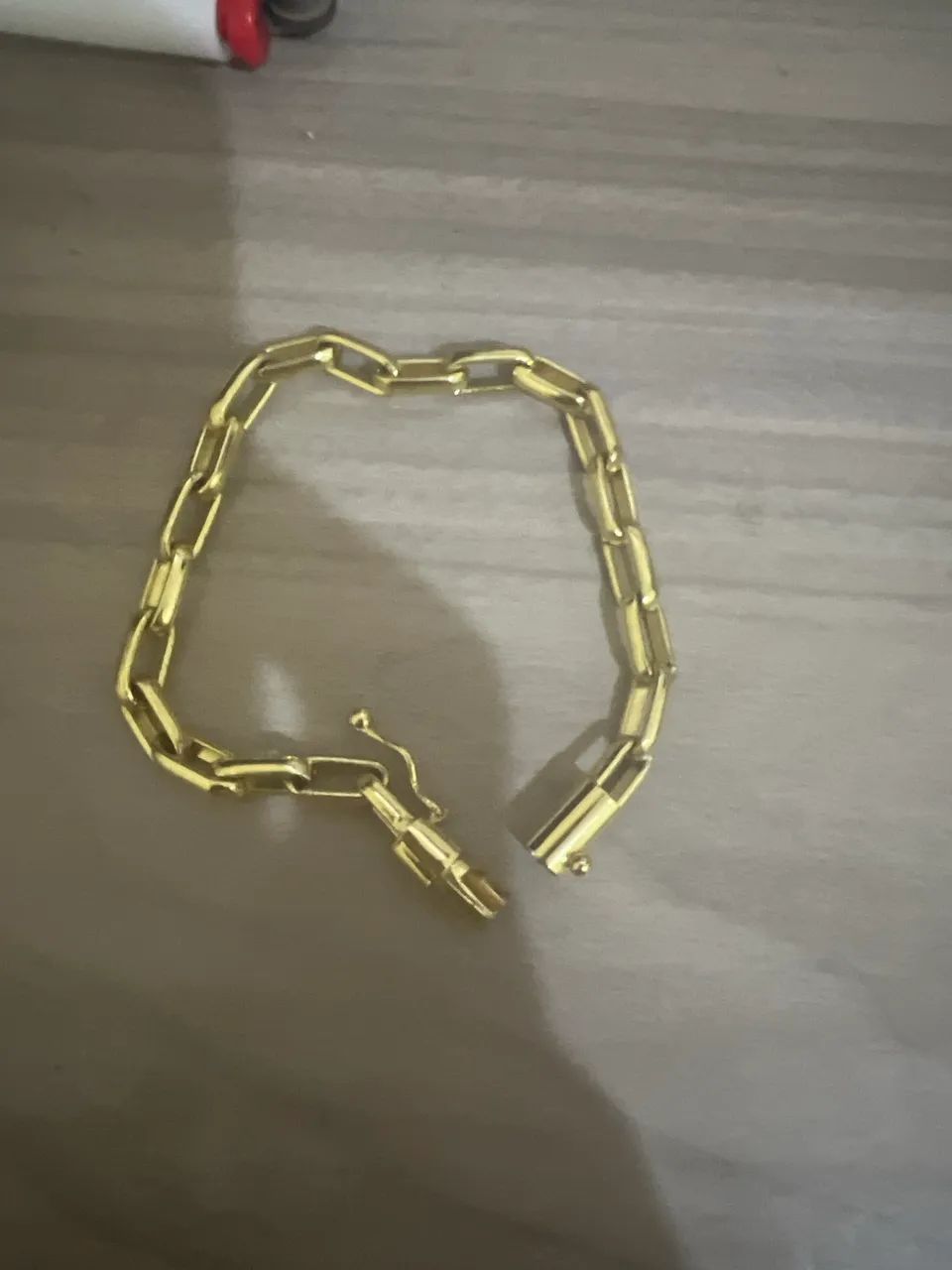 Pulseira Cartier banhada a ouro 18k 