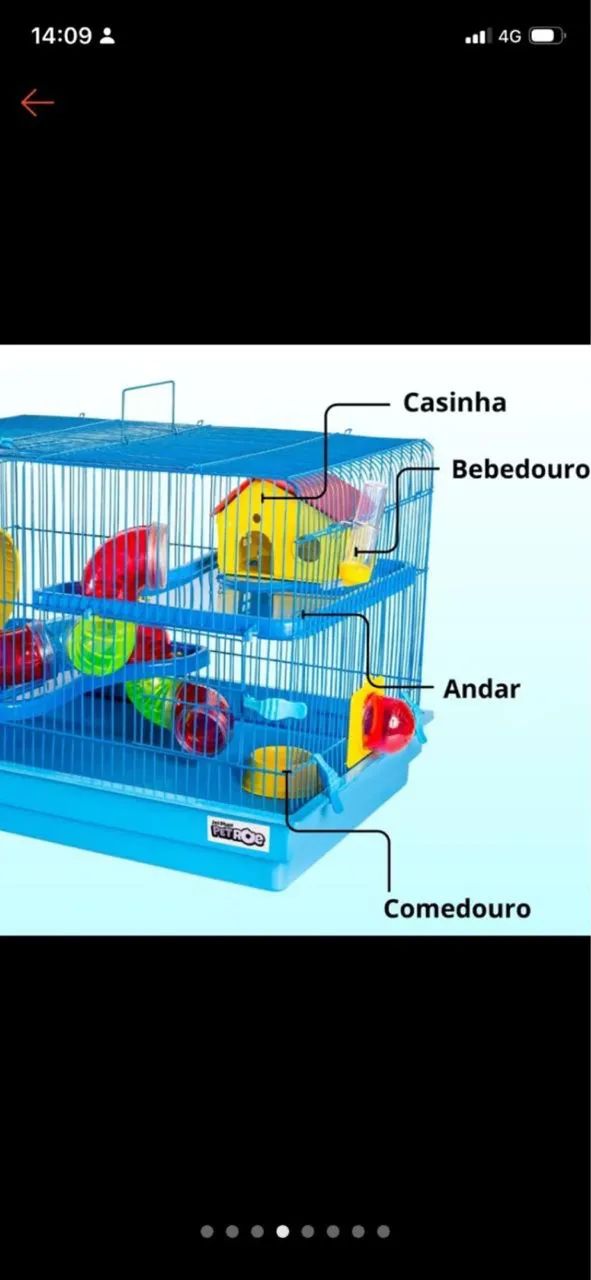 Gaiola para hamster  - Foto 4