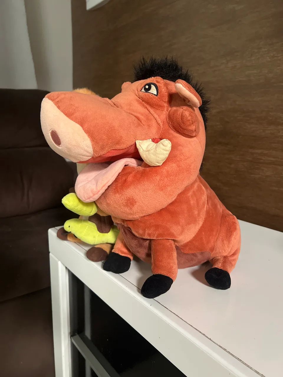 Pelúcias Timão e Pumbaa Disney Store - Foto 3