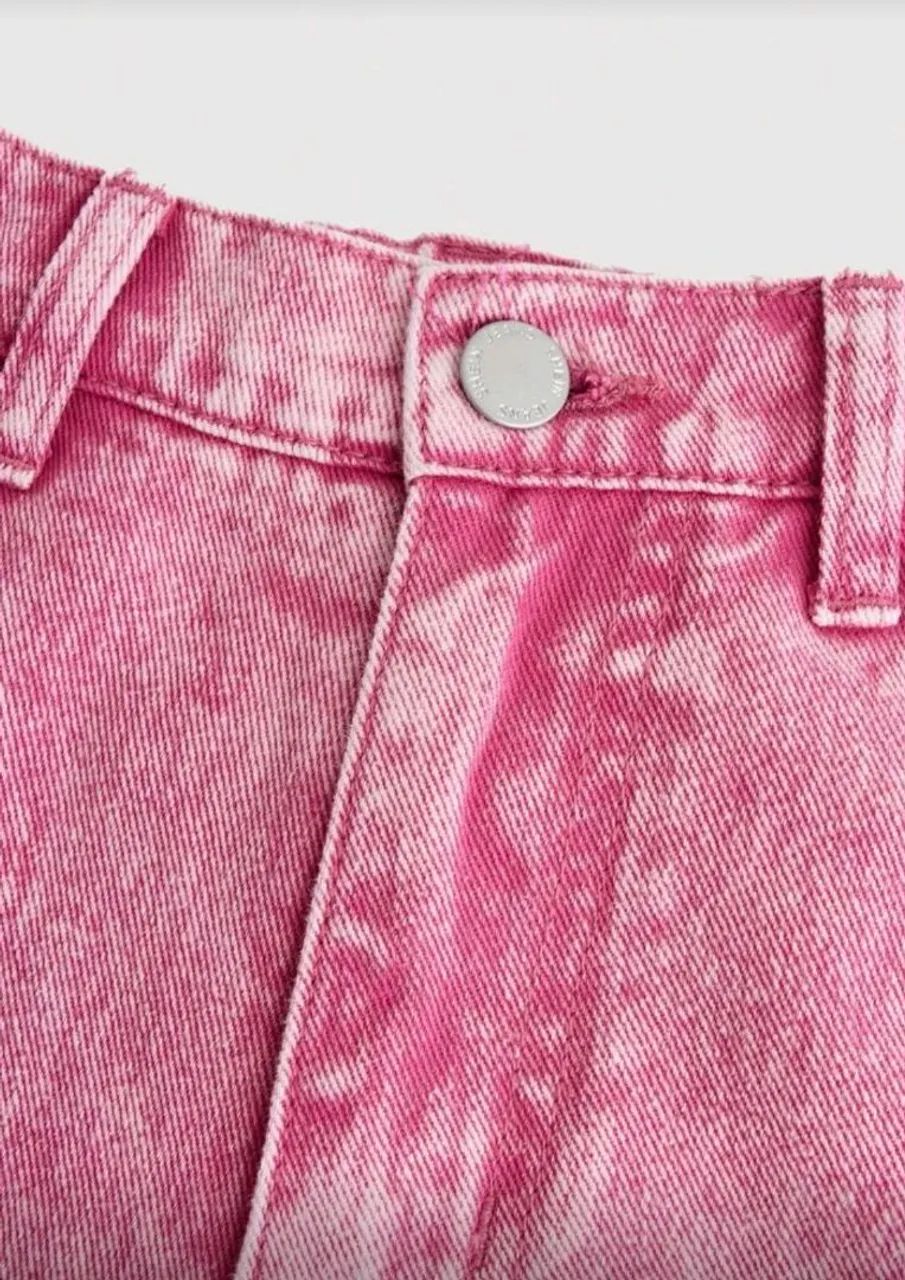 Calça jeans rosa plus size  - Foto 3