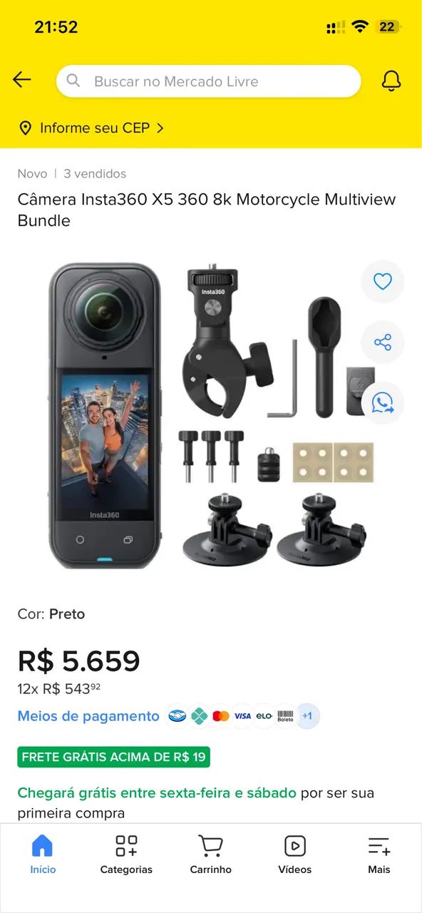 Insta 360 X5 - Foto 4