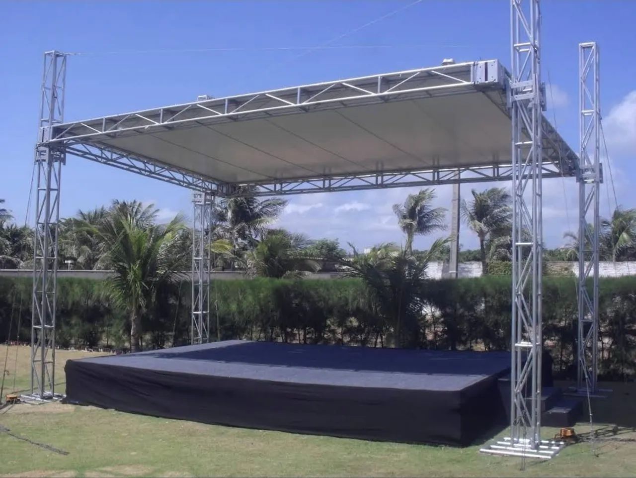 Aluguel tablado, palco, tenda, piso, - Foto 4