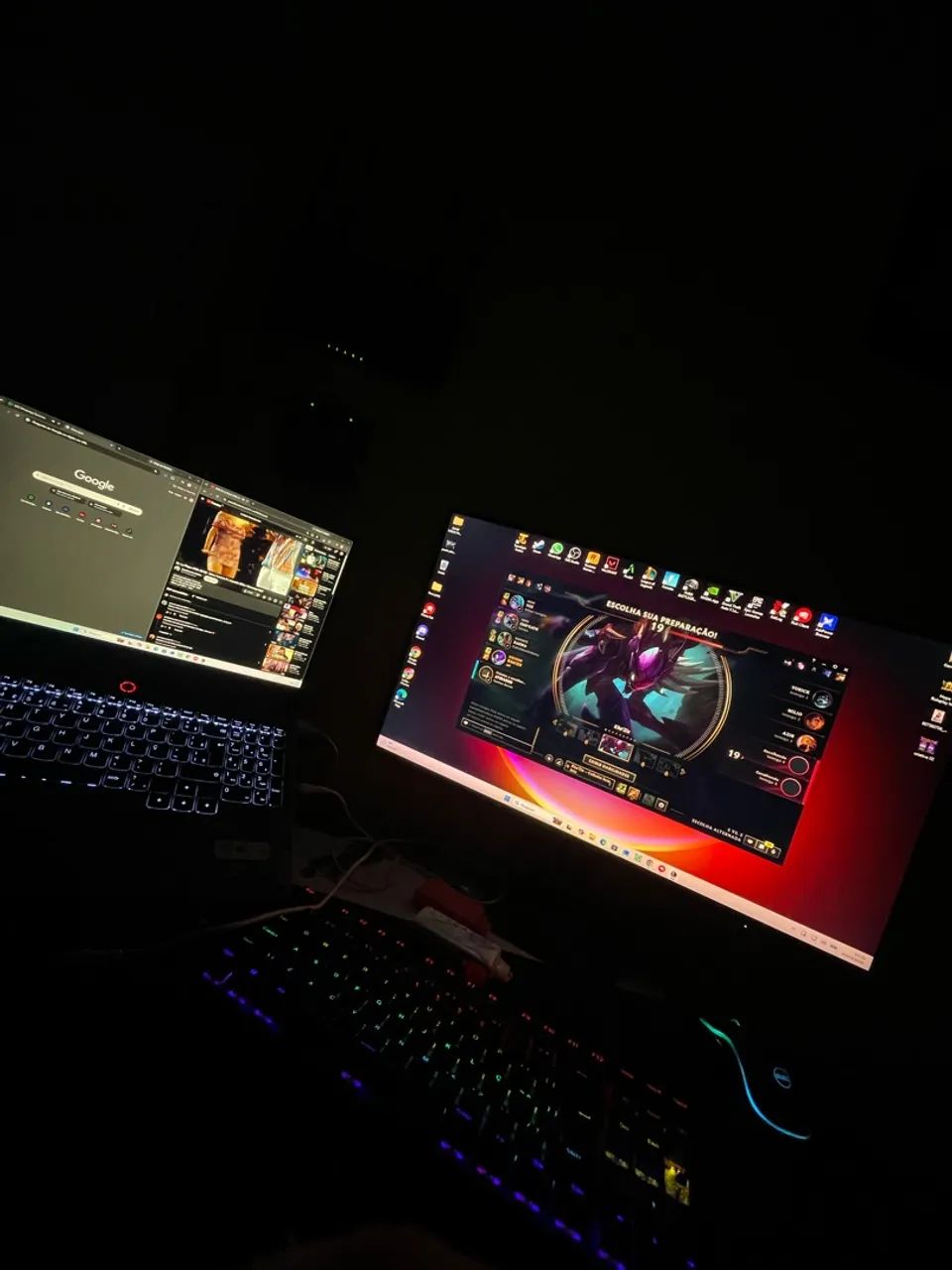 Tela AOC 144hz