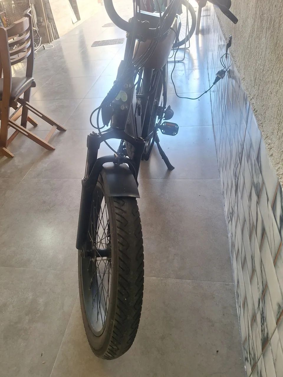 Bicicleta elétrica marca lev cm nota fiscal  - Foto 3