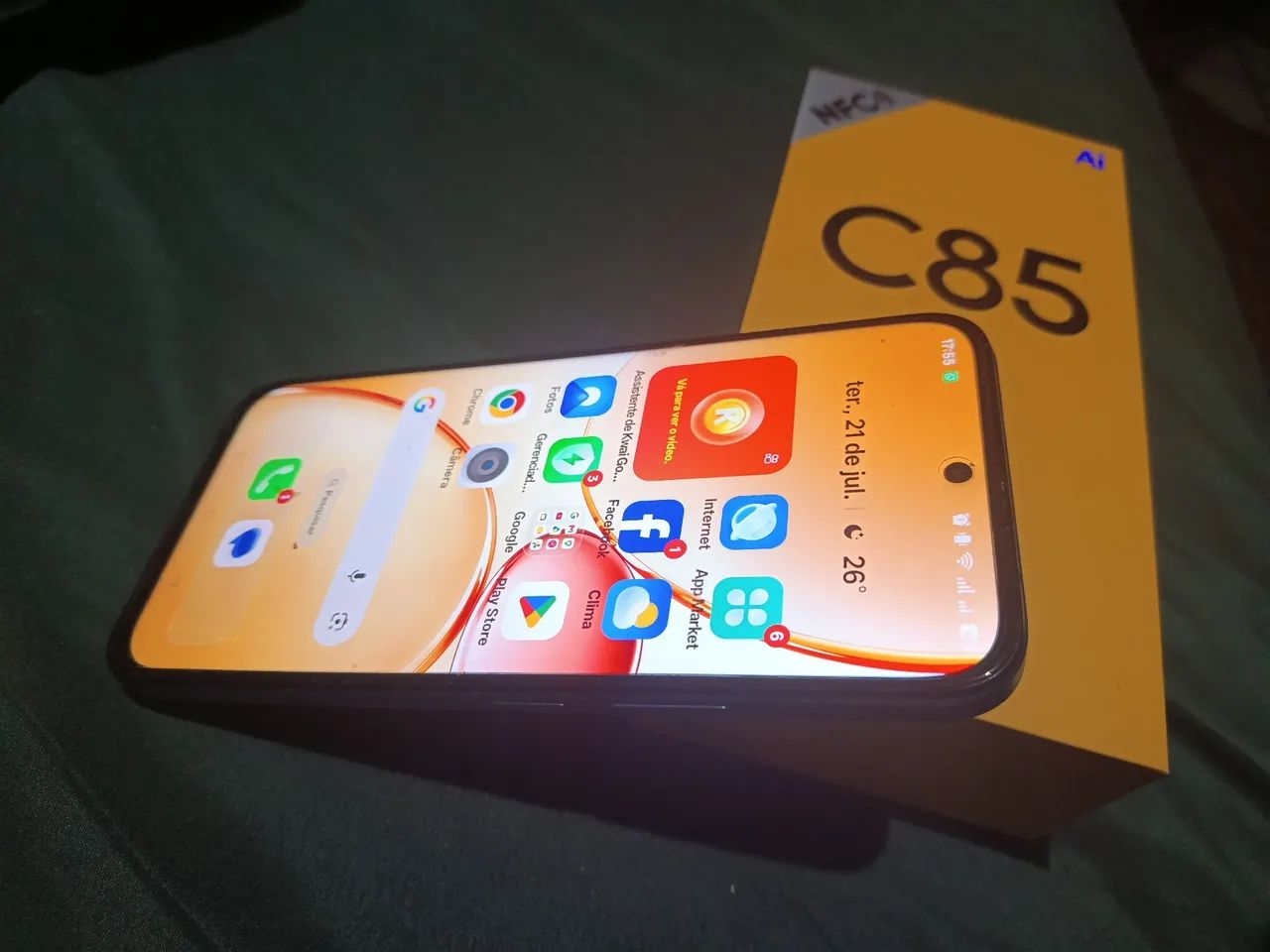 Celular redimi c85 novo  - Foto 4