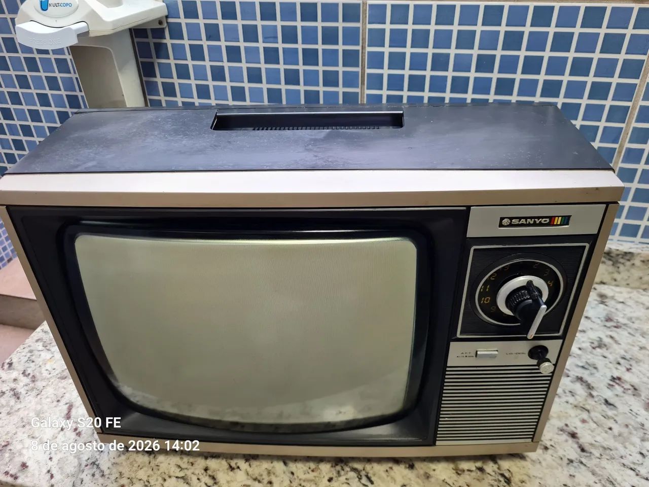 Tv Sanyo a cores 14" Polegadas Funcionando  - Foto 4