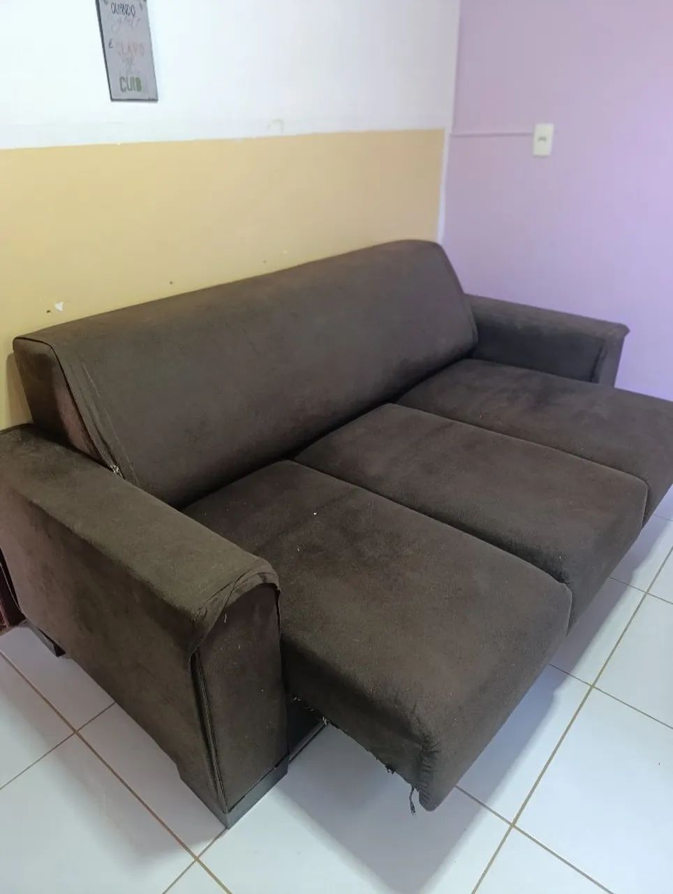 Vendo sofá barato por 650,00 - Foto 4