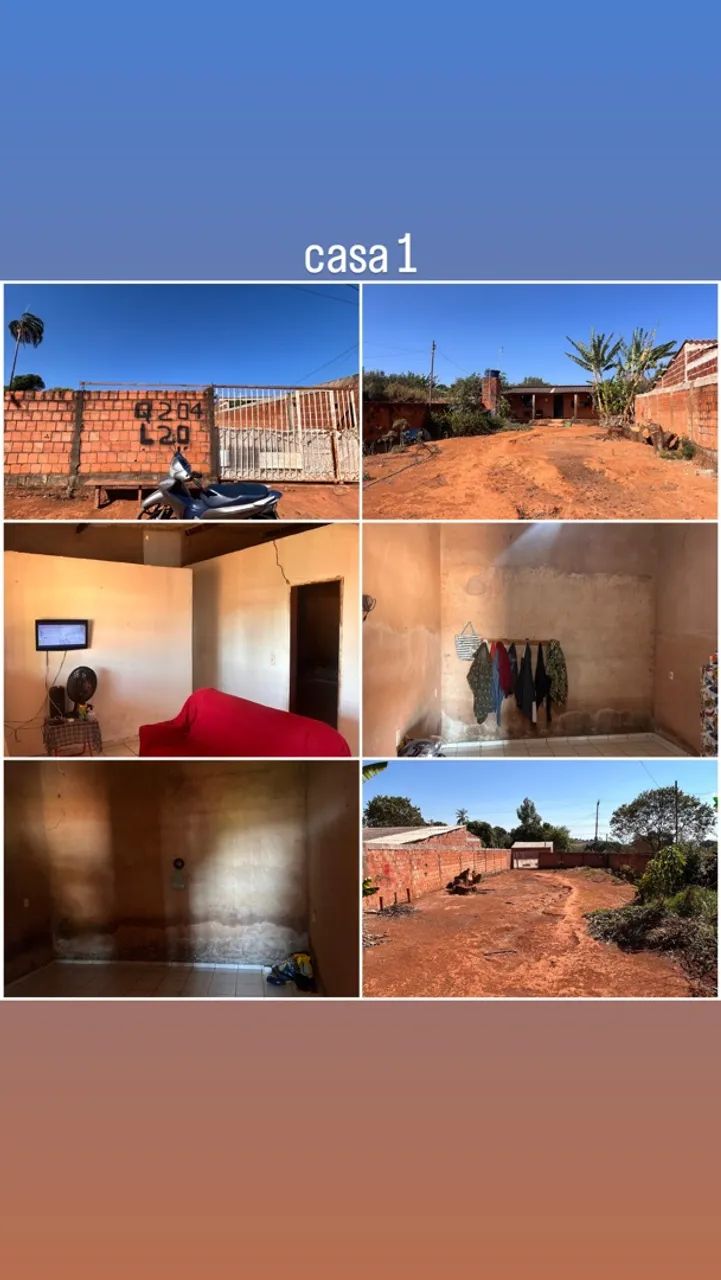 VENDO DUAS CASA POR 83 MIL 