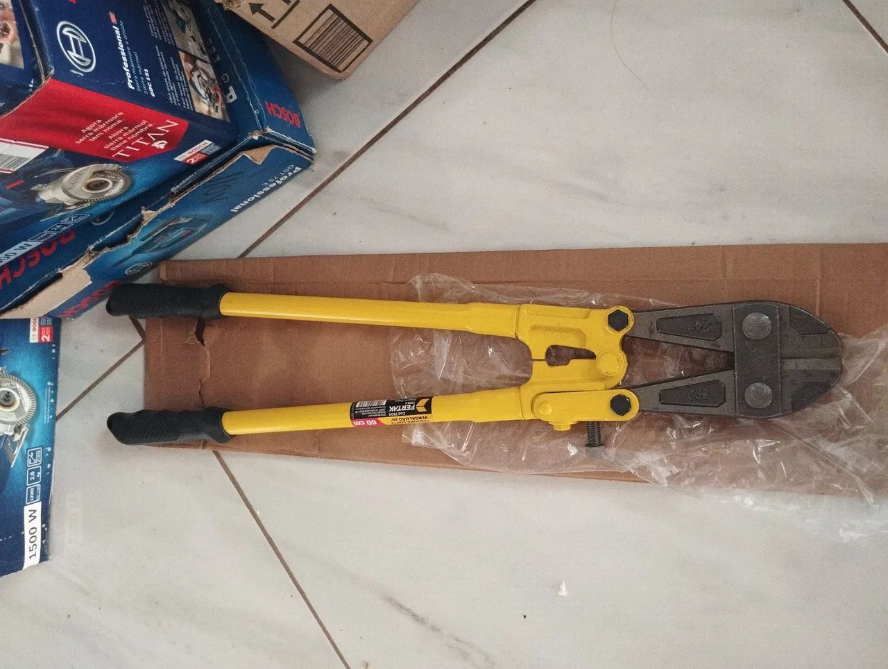 TESOURA ALICATE FERTAK  24 POLEGADAS  CORTA VERGALHÃO.  - Foto 2