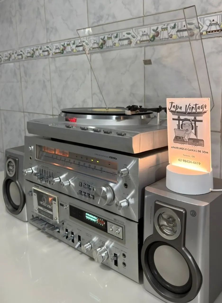 Excelente Conjunto Polyvox Completo. - Foto 2