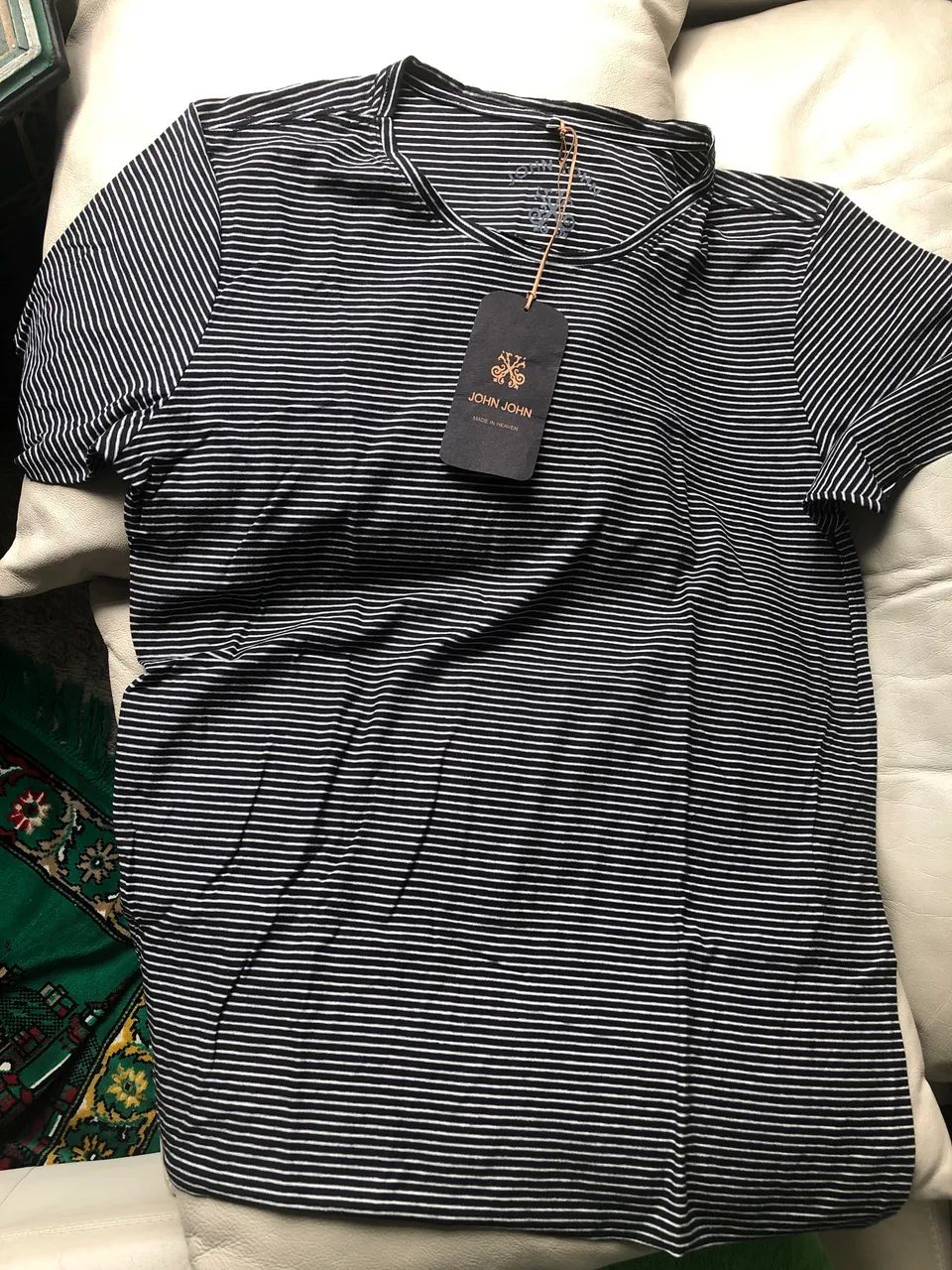 Camiseta John John Nova Original Listrada