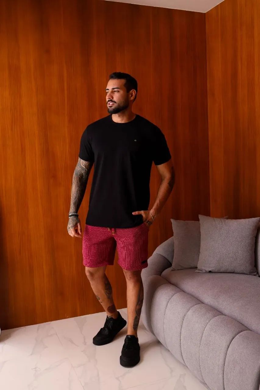 Camisa básica masculina  - Foto 3