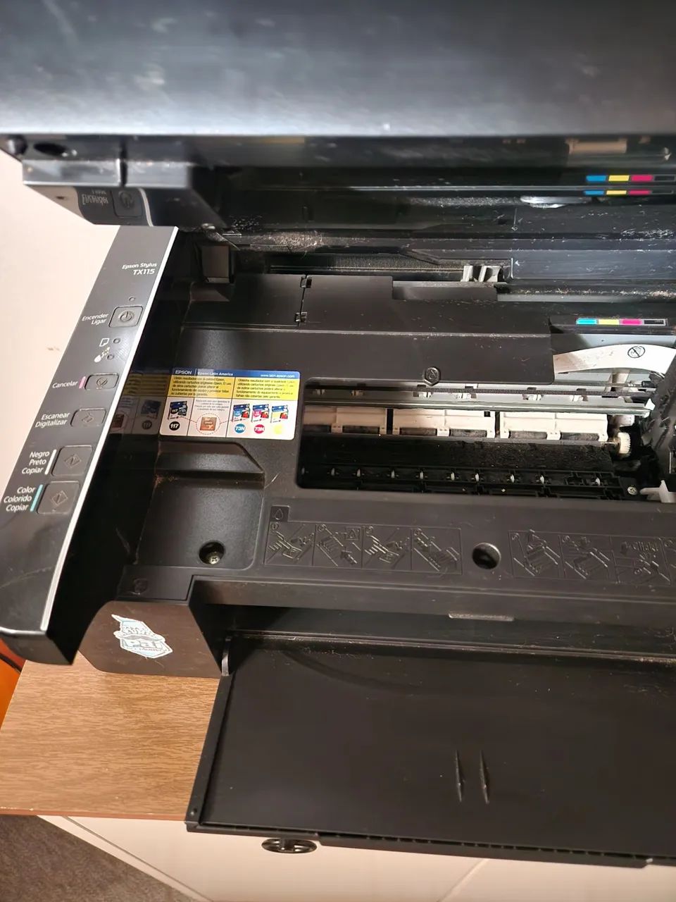 Vendo impressora Epson stylus tx115 - Foto 2