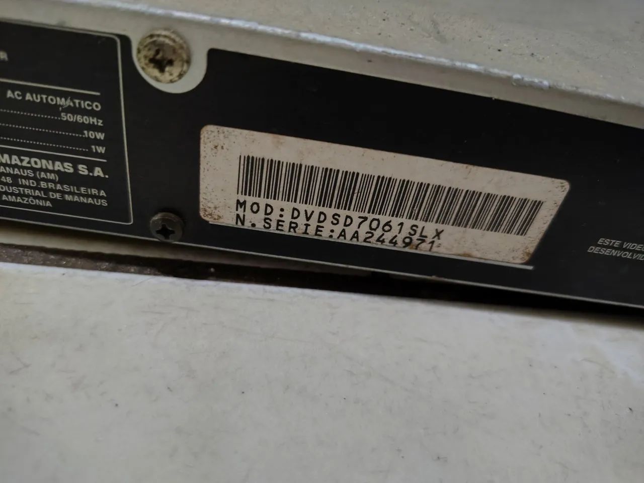 DVD Player Semp (Modelo DVDSD7061SLX) - Foto 4