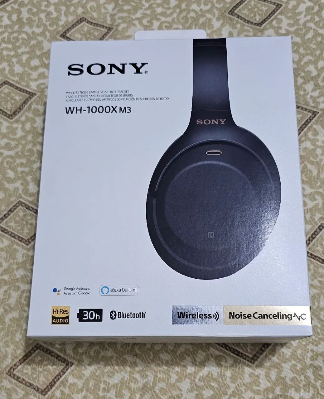 Headset Sony WH-1000X