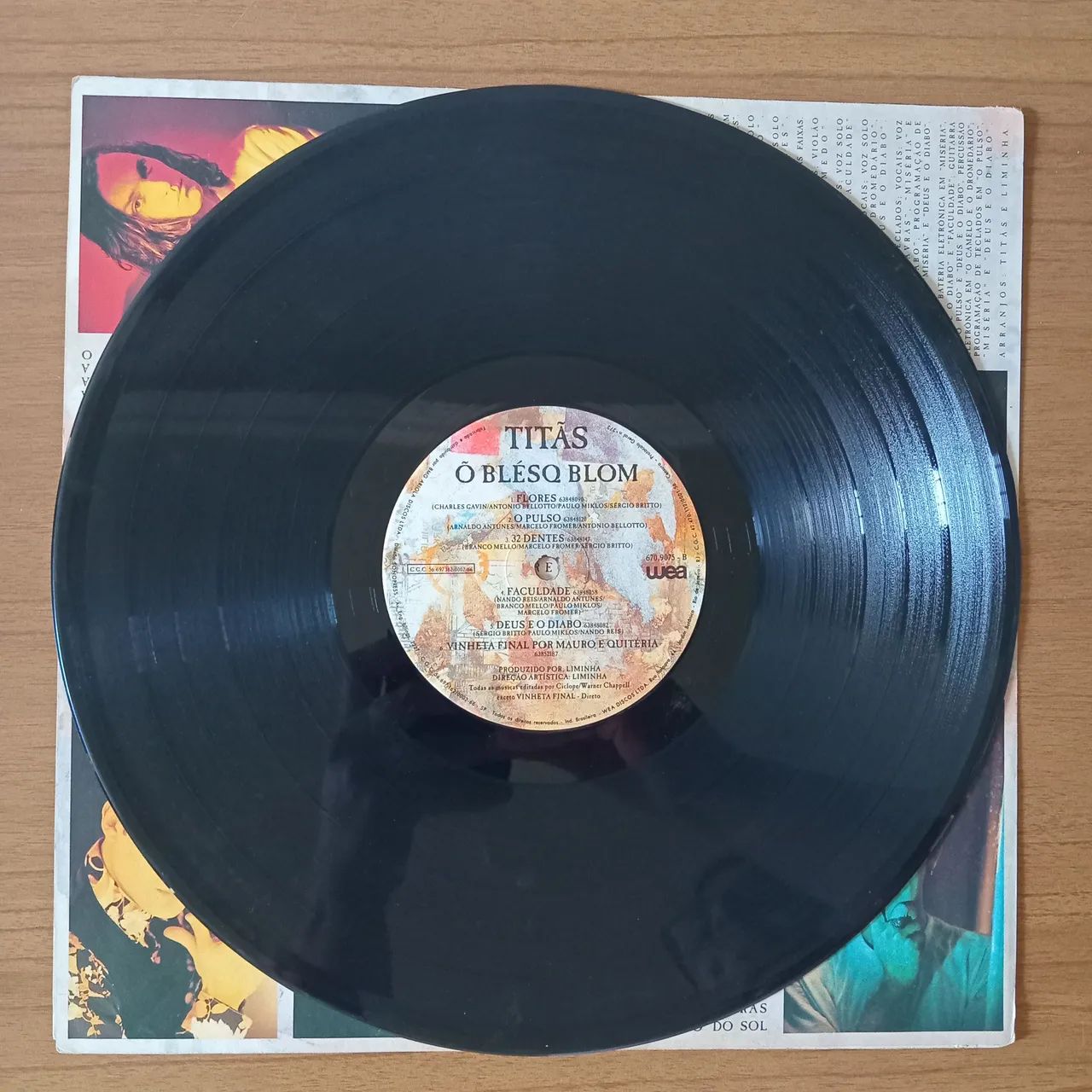 Lp vinil Titãs Õ Blesq Bloom - Foto 5