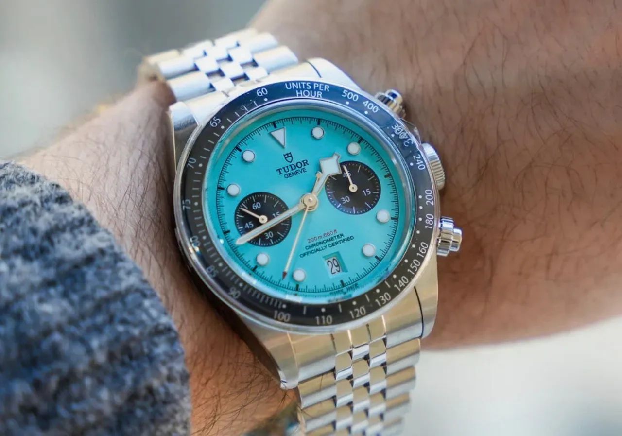 Relogio Tudor Black Bay Tiffany - Azul Claro - Linha Super - ETA - ZF  - Foto 3
