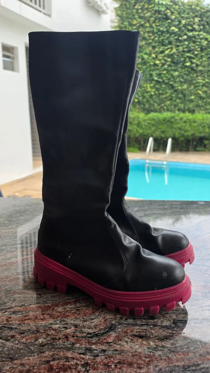 Bota semi nova  - Foto 3