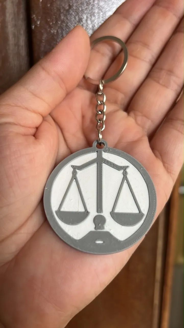 Chaveiro Curso Direito 