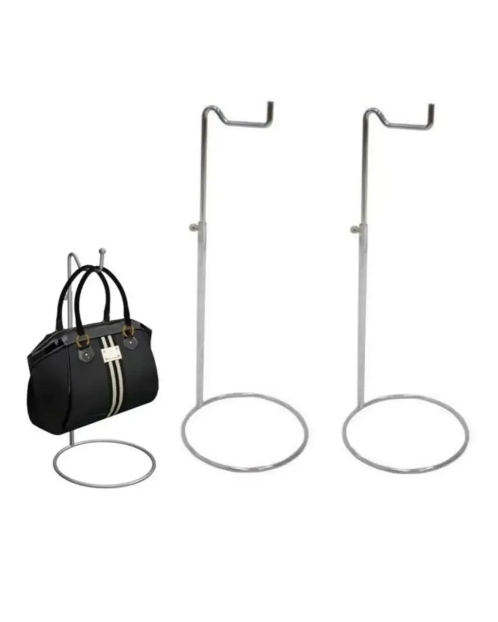 Suporte Bolsa Simples Cromado  - Foto 3
