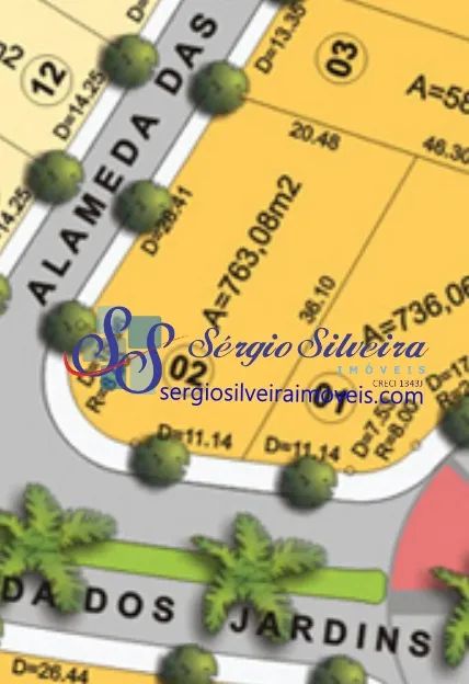 Lote amplo de esquina com 763,08m² no Eusébio - Foto 2