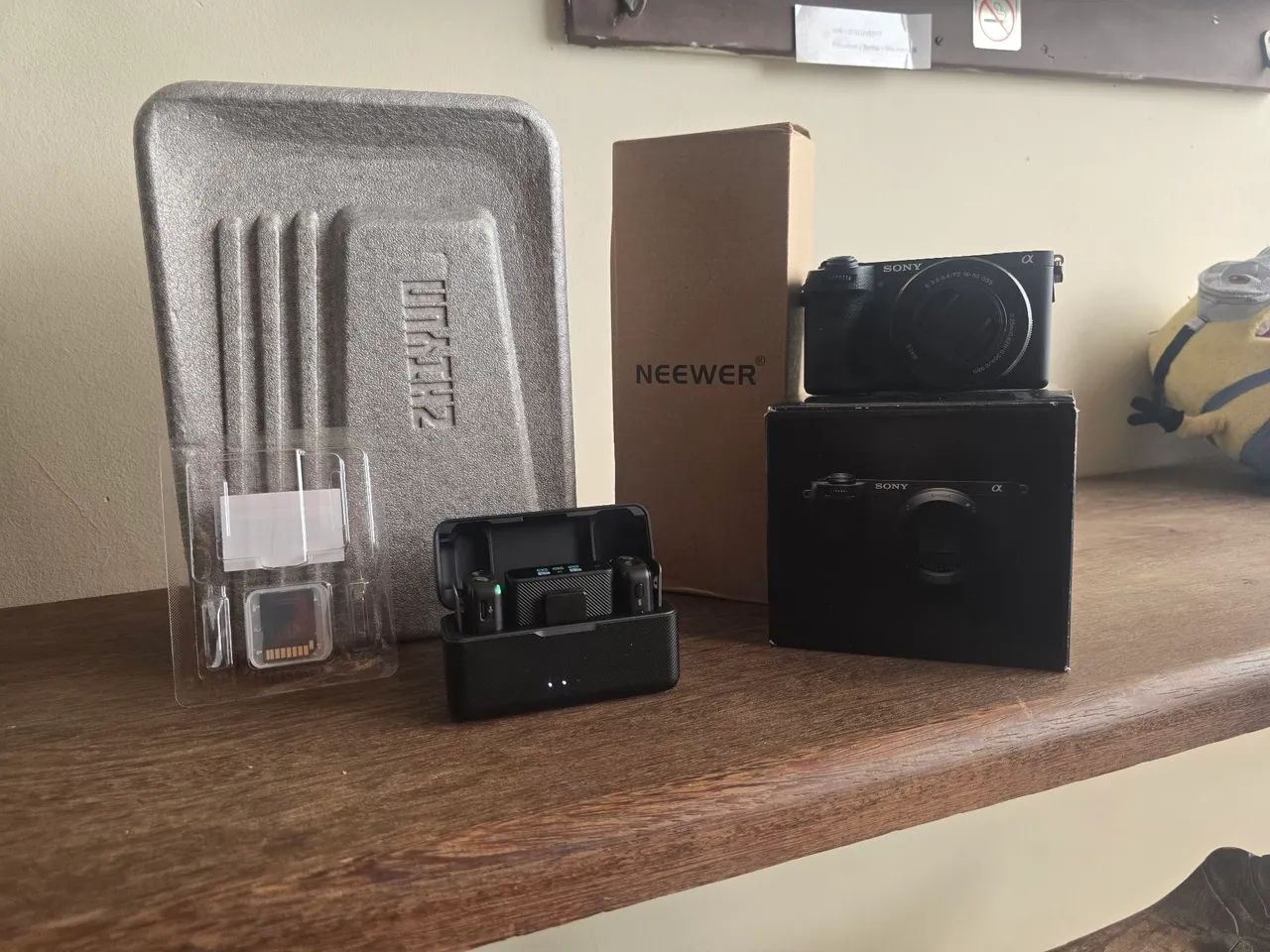 Vendo minha camera
