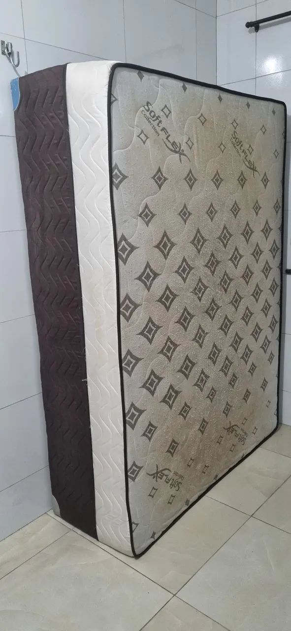 Cama box casal molas ensacadas
