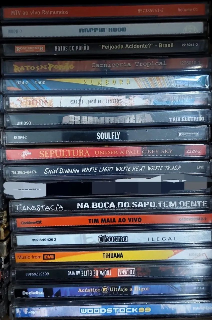 Coleção Cds e Dvds Originais Rock Nacional e Importado. - Foto 3