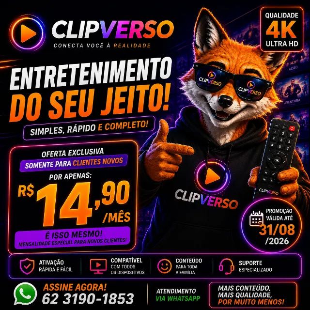 O seu app de streaming !