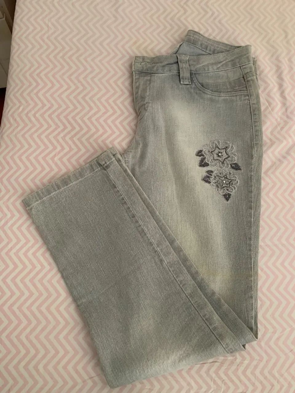 Calças jeans feminina 