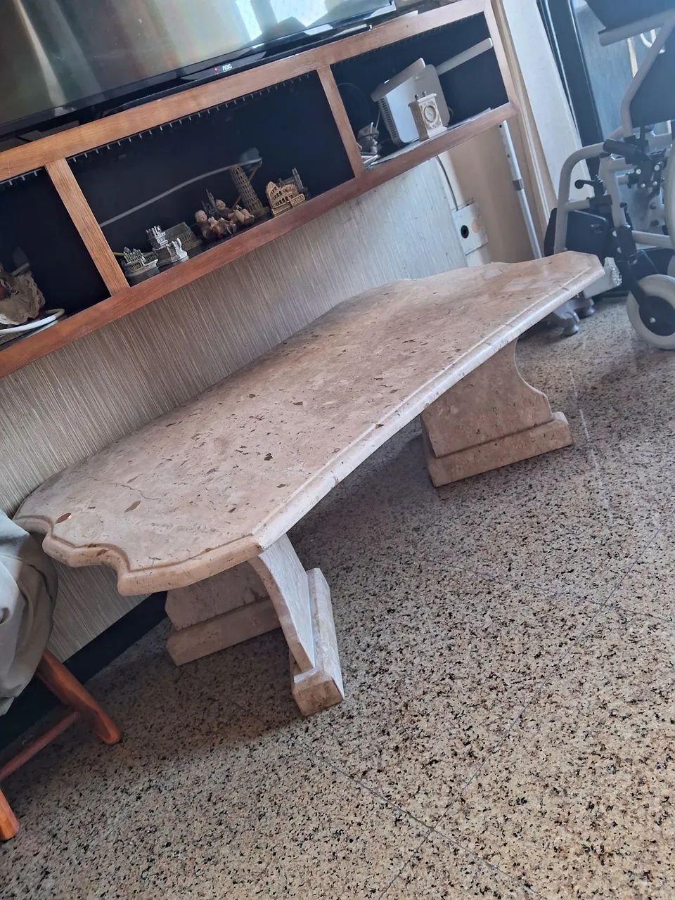 Mesa de centro - Mármore Travertino - Foto 2