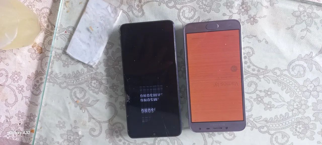Samsung J4 + Samsung A20s com defeito  - Foto 4
