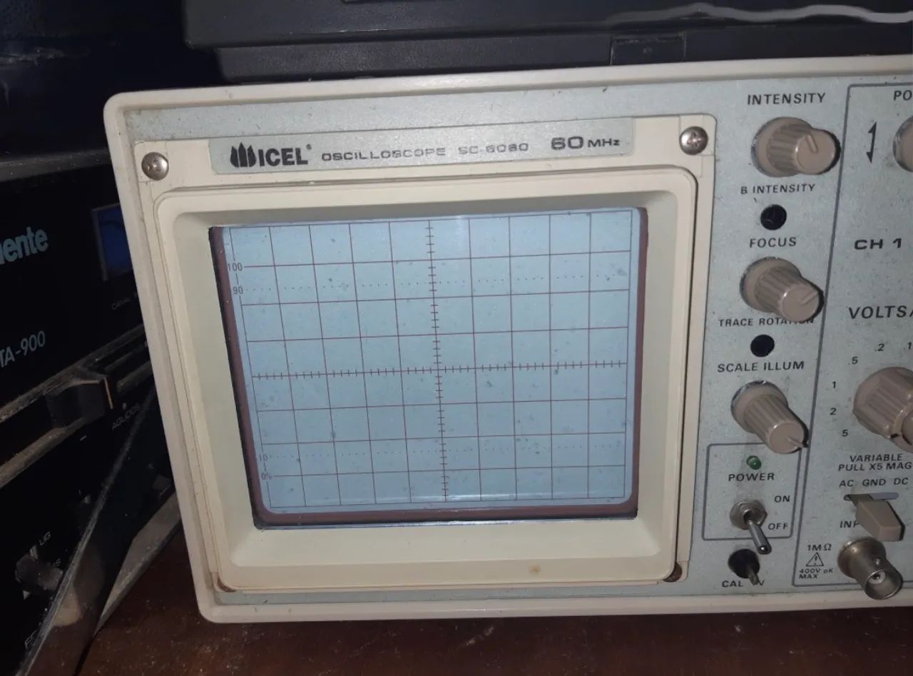 Osciloscópio analógico 60Mhz - Foto 3