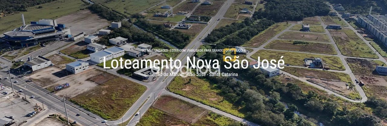 Brognoli Vende Terreno no Sertão do Maruim em São José-SC.