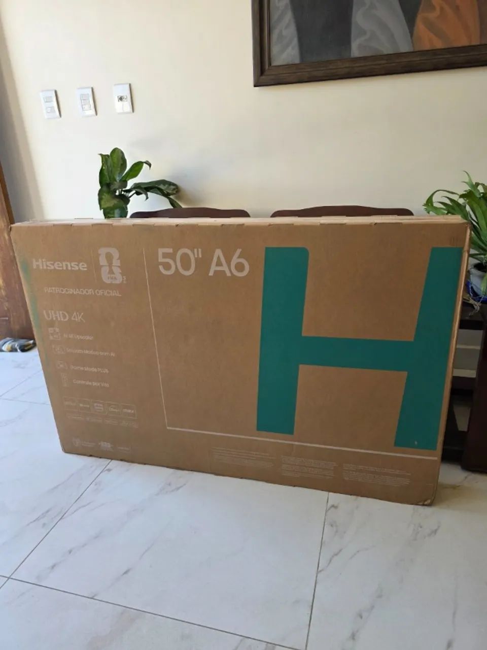 Smart TV 4K 50 Pol Hisense (Lacrada com Garantia) Game Mode HDR DTS Virtual X - Foto 3