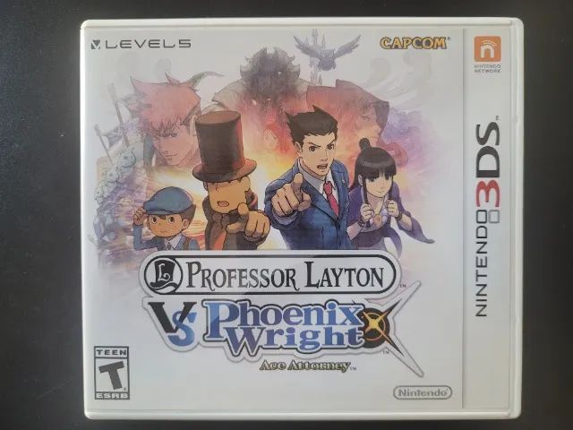 (Usado) Professor Layton vs Phoenix Wright - 3ds - Foto 3
