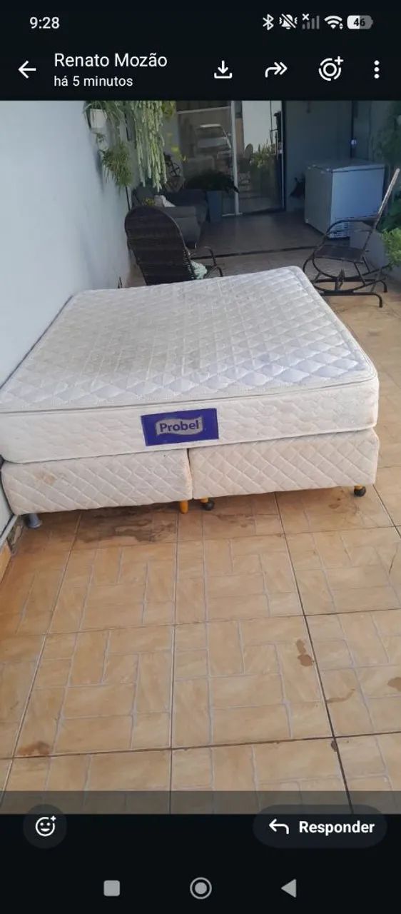 Cama box casal - Foto 2