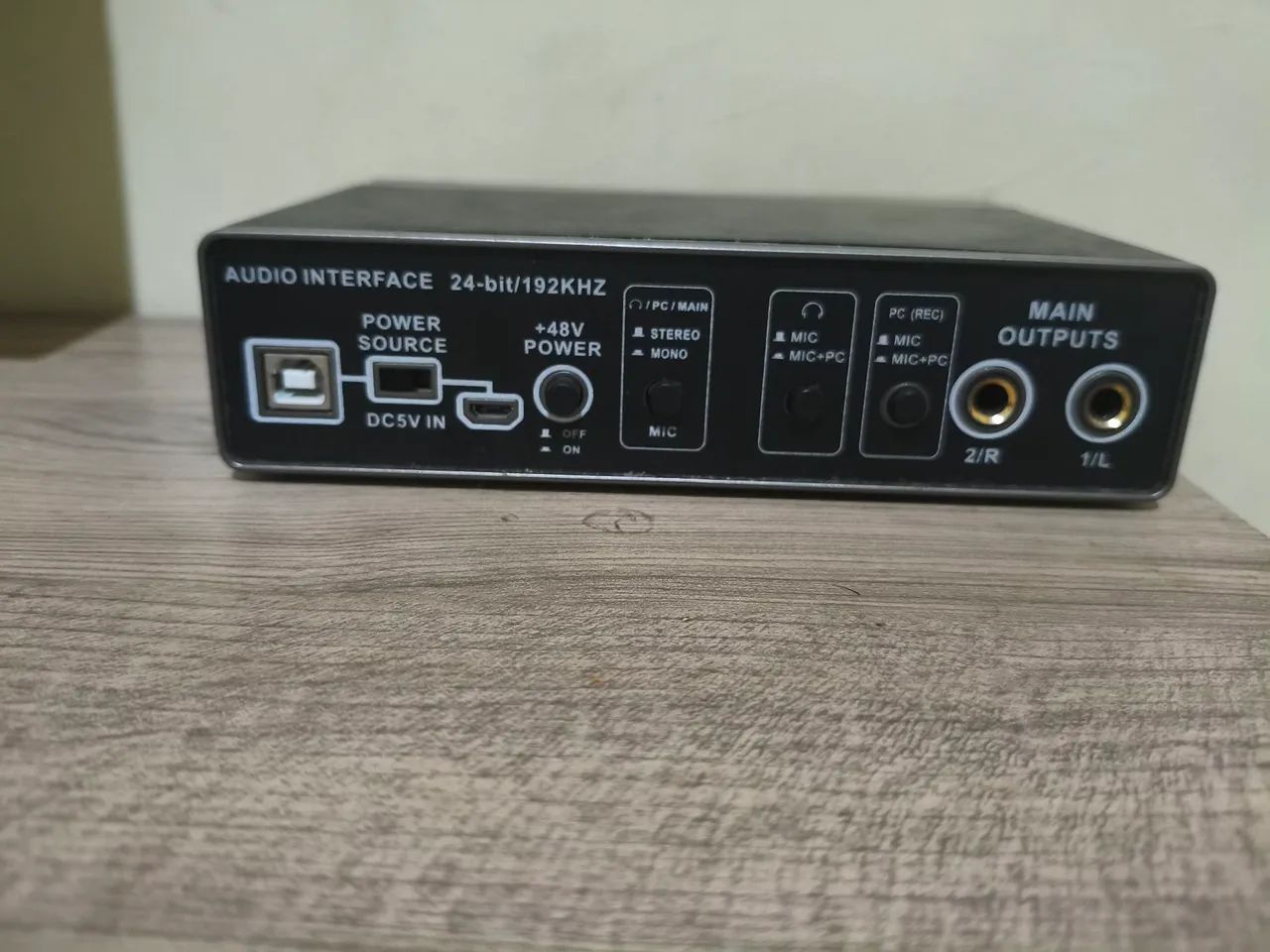 Interface de audio Teyun q-22